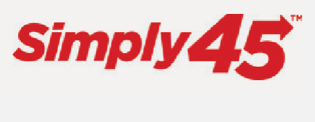 Simply45 logo